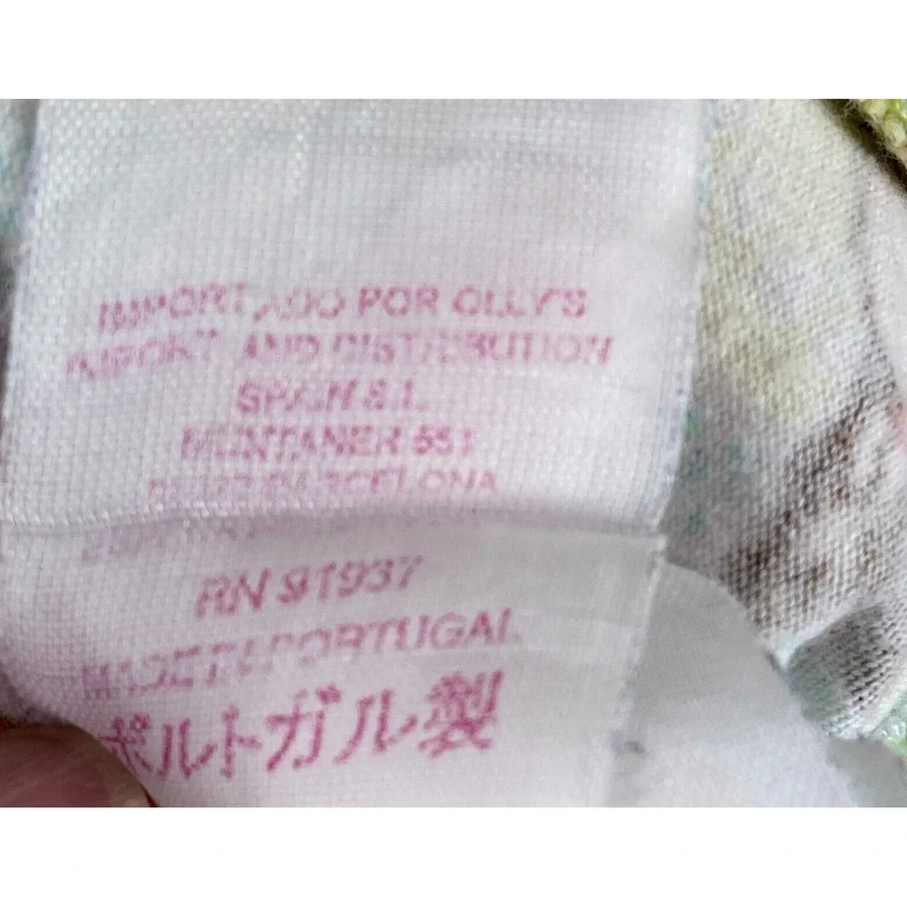 Oilily Shirt Youth L Multicolor No Size‎ Tag Check Measurements Boho Creative
